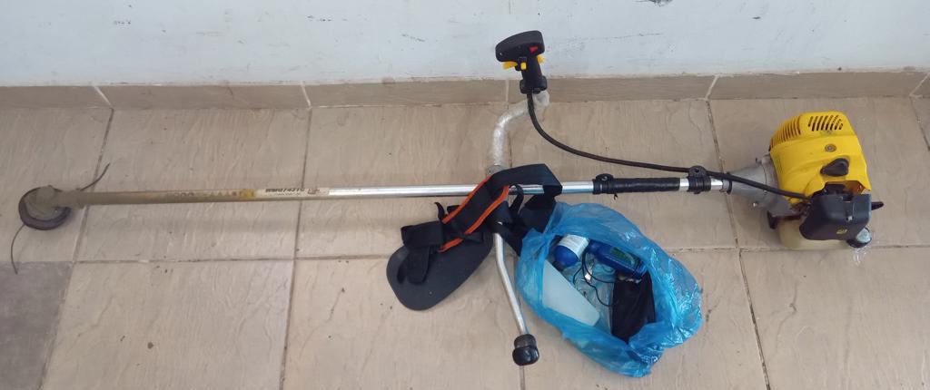 Desmalezadora Marca Wasko Modelo Wmg743c Usado En Buen Estado Original Si Acc Ccabezal C/ NylonArnesAceiteLlave