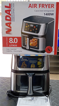 Fritadora Marca Nadal Modelo Afn8l-2026 Usado En Buen Estado Acc En Caja
