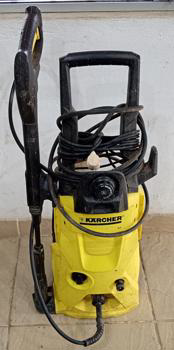 Hidro Lavadora Marca Karcher Modelo K4 Usado Con Desgaste Acc PistolaMangueraManijaJaboneraRueditas