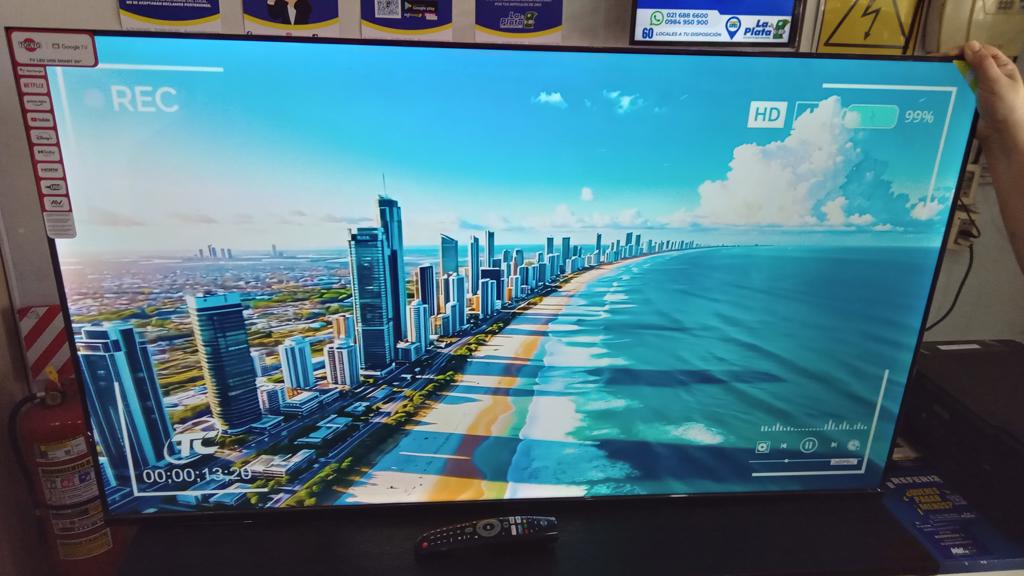 Televisor Led Smart De 50 '' Marca Tokyo Modelo Tvtokuf50gtv Con Control Usado En Buen Estado Acc Cable Power