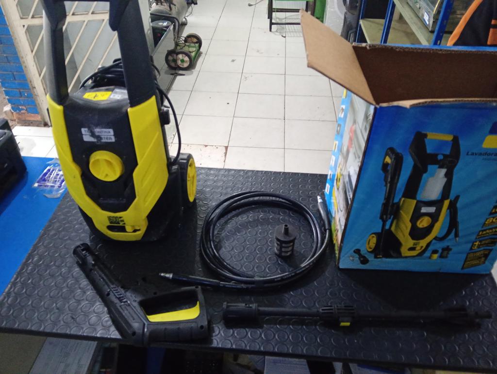 Hidro Lavadora Marca Tramontina Modelo Master 42550022 Usado En Buen Estado Acc Manguera PistolaFiltro