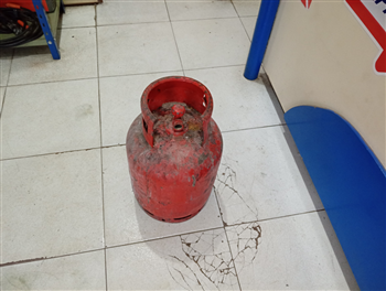Garrafa Cap 10 Kg. Marca Pumagas Usado Con Desgaste Color Rojo Acc No Tiene