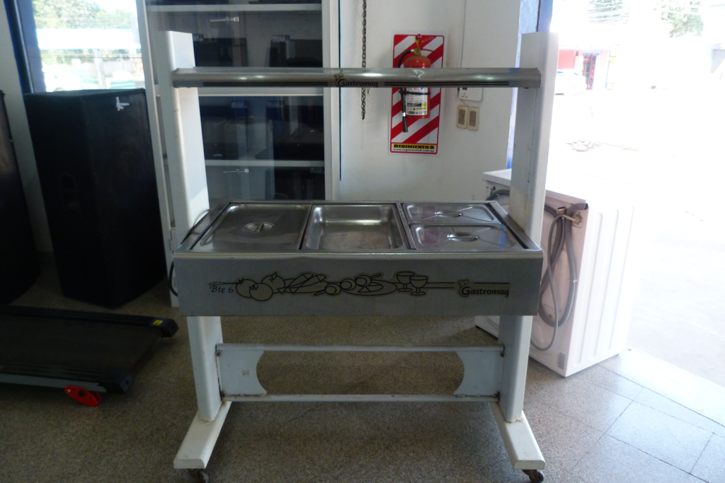 Bufetera Marca Gastromaq Modelo Bt6 Usado Con Desgaste Acc De 3 Bachas