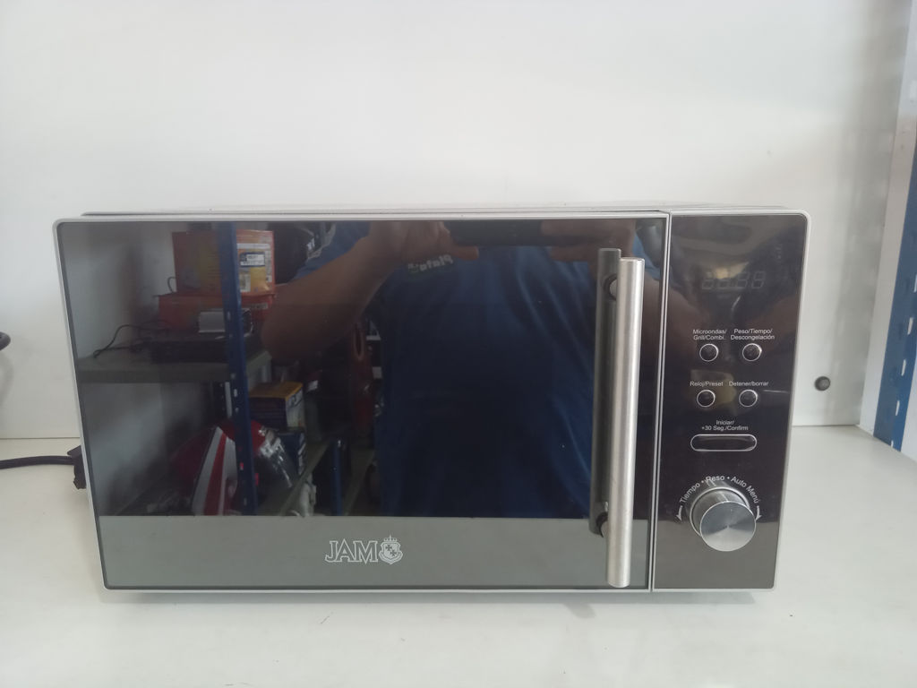 Microondas Marca Jam Modelo Ag720c3d Usado En Buen Estado Acc Plato