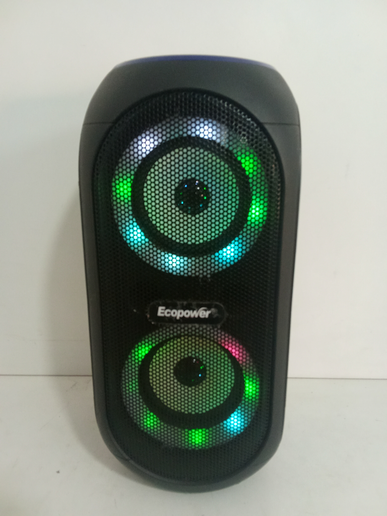 Speaker Potencia Watts No Tiene Marca Ecopower Sin Control Modelo Ep-2311 Usado En Buen Estado Sin Caja Acc LucesBtFmAux