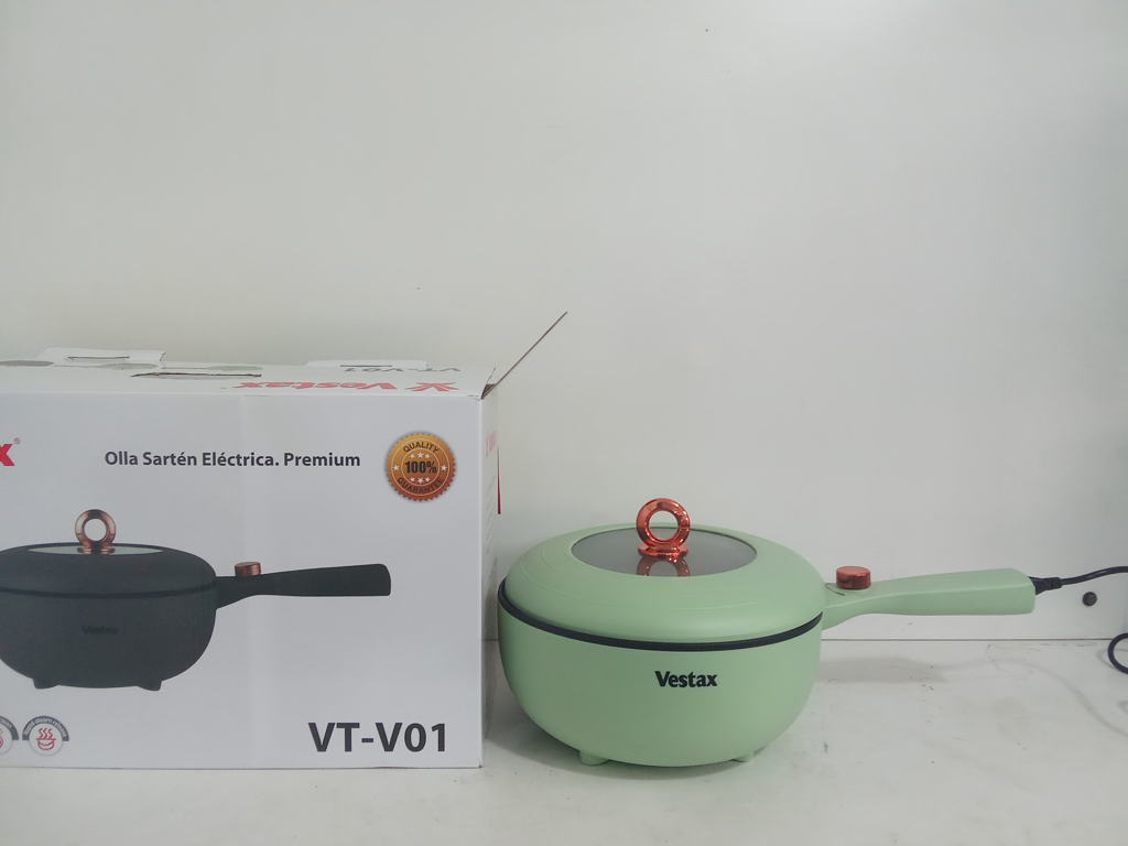 Olla Marca Vestax Modelo Vt-V01 Nuevo Sin Uso Con No Tiene Tipo Vitroceramica Acc TapaCable PowerManual
