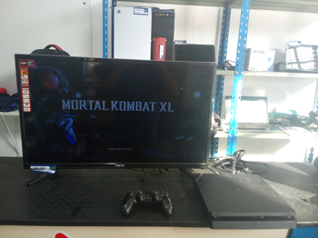 Juego Electronico Ps4 Marca Sony Modelo Sony Cuh2115b Disco Duro 1.000 Gb Con Control Sin Caja Usado En Buen Estado Acc 2 ControlesCable HdmiCable Usb