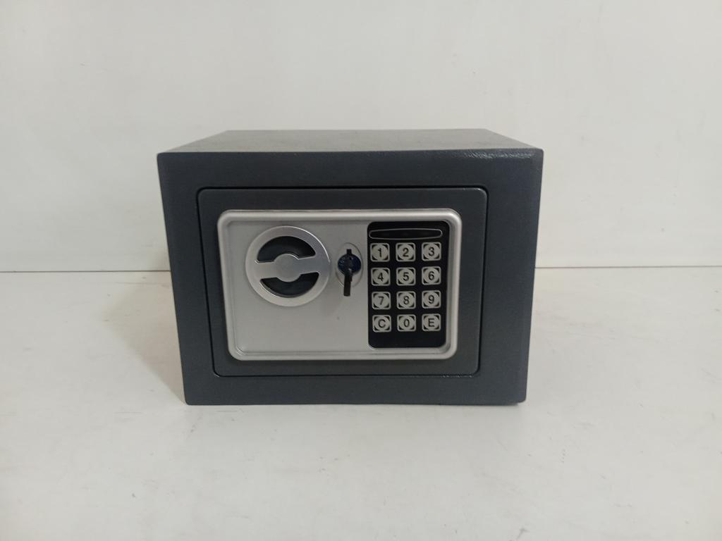 Caja De Seguridad Marca No Tiene Modelo Tamaño Pequeño Usado En Buen Estado Con Llave Acc Franela De Base