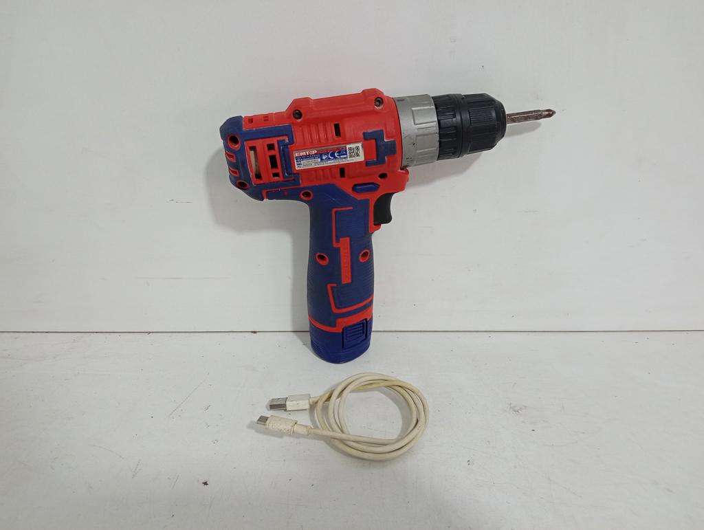 Taladro Marca Emt Modelo Ecdl12510 Usado En Buen Estado Acc Cable UsbBateria