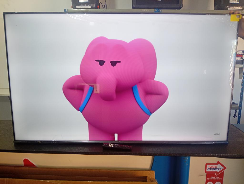 Televisor Led Smart De 58 '' Marca Hisense Modelo 58a6h Con Control Usado En Buen Estado Acc PatitasUsbHdmiCable Power