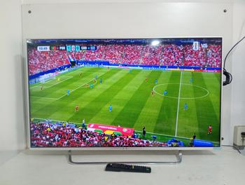 Televisor Led Convencional De 47 '' Marca Jvc Modelo Lt-47n540 Usado En Buen Estado Con Control Sin Caja Acc Patitas