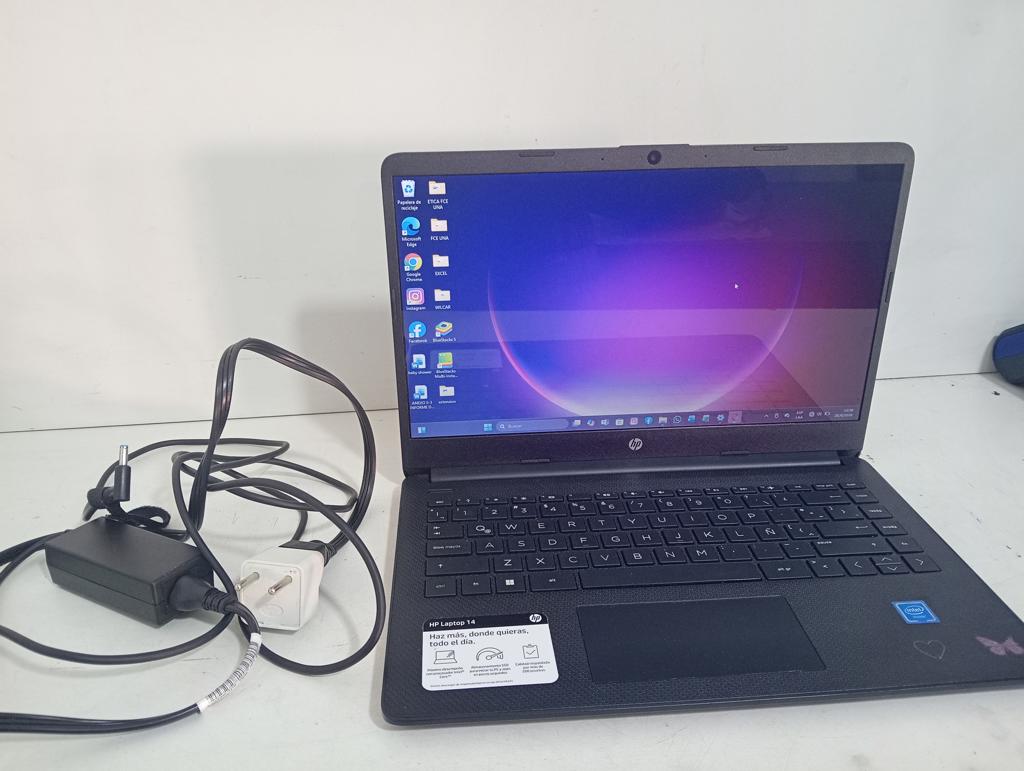 Notebook Marca Hp Modelo No Tiene Procesador Intel Celeron Memoria Ram 4 Gb Disco Duro 128 Gb Generacion 4 Acc CargadorUsbHdmi