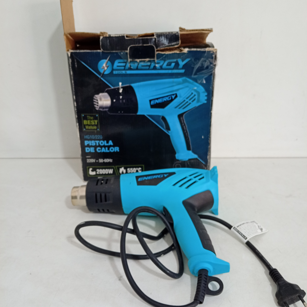 Pistola De Calor Marca Energy Modelo Hg10/220 Con Caja Con No Tiene Acc No Tiene
