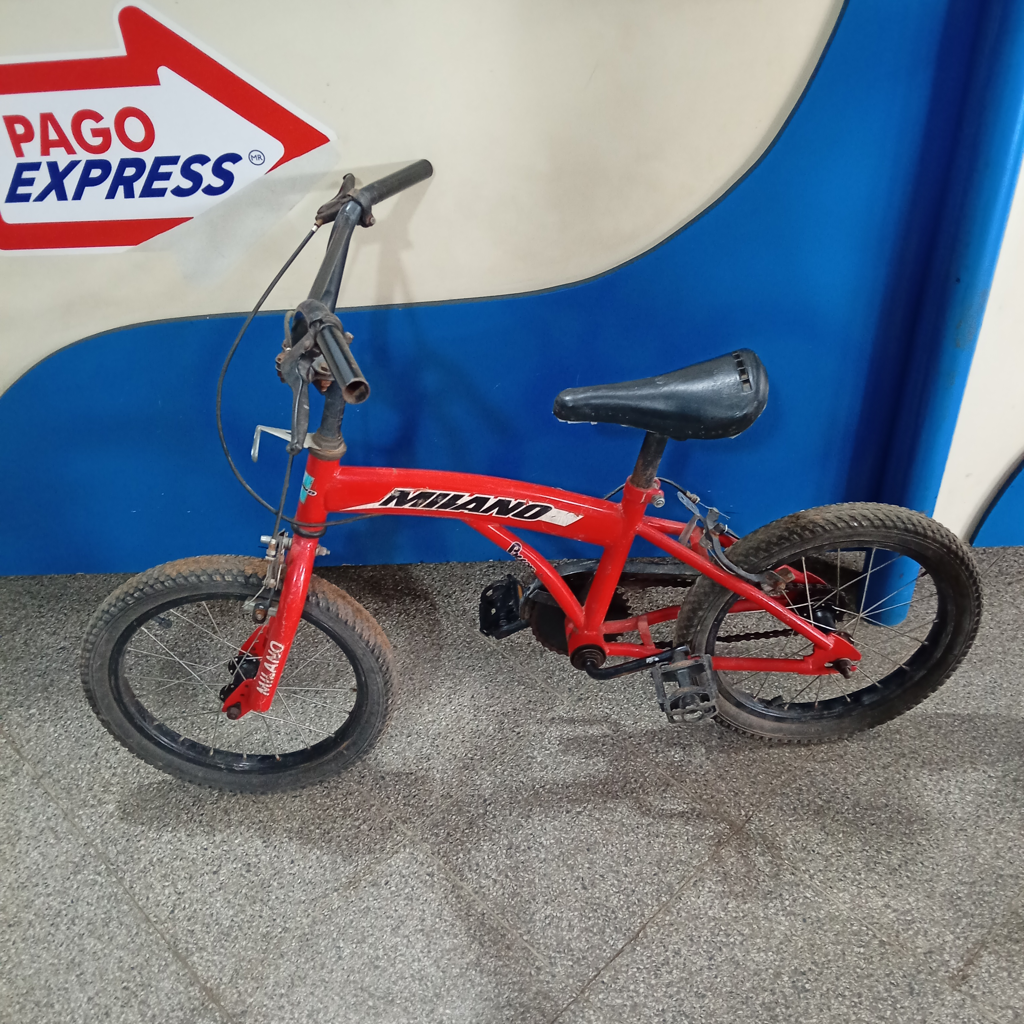 Bicicleta Marca Milano Aro 14 Modelo Picoilo Usado En Buen Estado Acc No Tiene