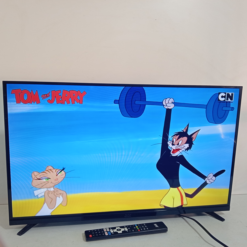 Televisor Led Smart De 32 '' Marca Jam. Modelo Ultrasgtm-32gfs Con Control Usado En Buen Estado Acc No Tiene