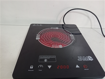 Cocina Electrica Tipo Vitroceramica Marca Jam Modelo Fyd-Ds2021 Usado En Buen Estado Acc 1 Hornalla