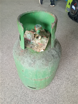 Garrafa Cap 10 Kg. Marca Gas Total Usado En Buen Estado Color Verde Acc No Tiene