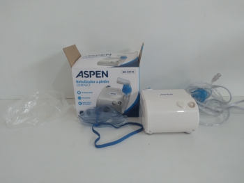 Nebulizador Marca Aspen Modelo Br-Cn176 Usado En Buen Estado Acc: 2 MAscarillaManguera2acc Comentario: En Caja