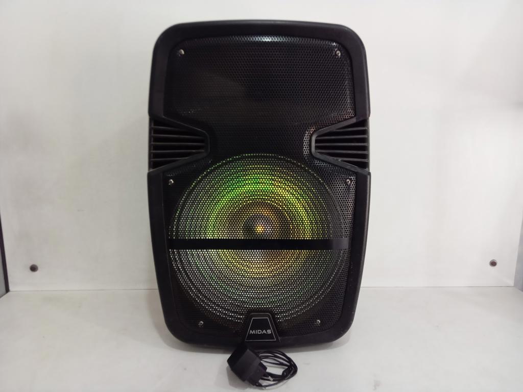 Parlante Portatil Marca Midas Modelo Md-Ps1523 Usado En Buen Estado Con No Tiene Acc C/CargadorC/BluetoothC/Radio FmC/Lector Usb