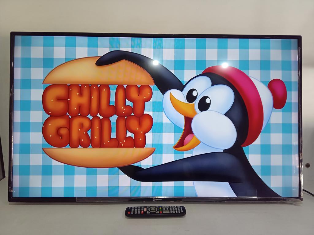 Televisor Led Smart De 43 '' Marca Matsui Modelo Mt-Dsle43 Con Control Usado En Buen Estado Acc C/Soporte De Pared