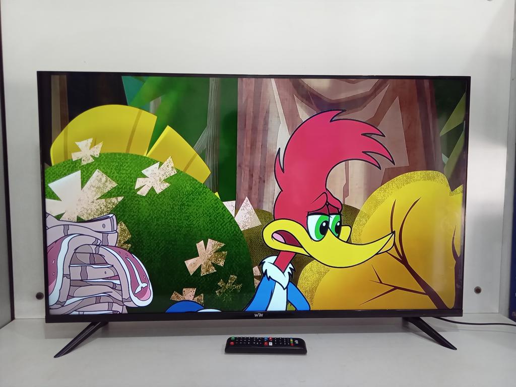 Televisor Led Smart De 43 '' Marca Wn Modelo Win43fs Con Control Usado En Buen Estado Acc C/2 Patitas De Pedestal