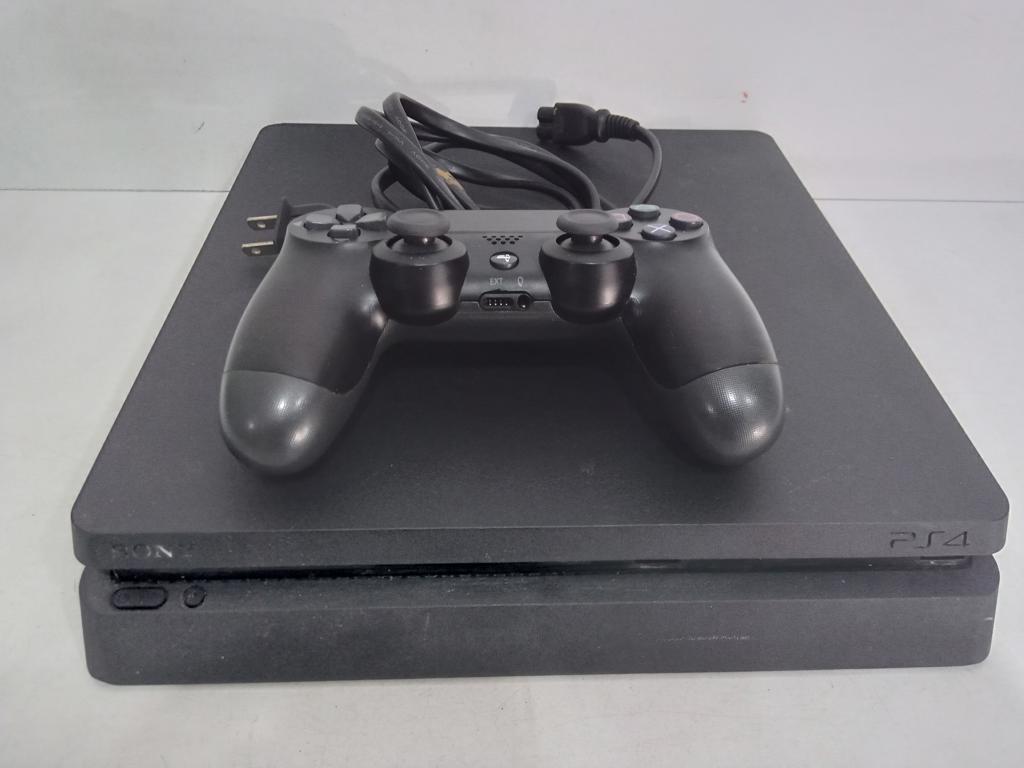 Juego Electronico Ps4 Marca Sony Slim Modelo Cuh-2216a Disco Duro 500 Gb Con Control Sin Caja Usado En Buen Estado Acc C/Cable PowerC/Cable Usb