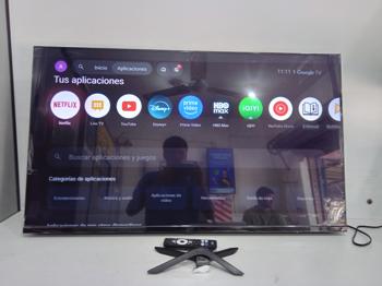 Televisor Led Smart De 43 '' Marca Jam Modelo Gtm5ultra-43gfsa Con Control Usado En Buen Estado Acc C/TornillitosC/2 Patitas De Pedestal