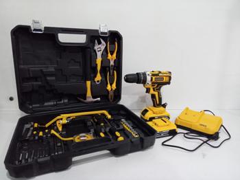 Taladro Marca Kandexs Modelo Sp-993 Usado En Buen Estado Acc C/2 BateriasC/Base De CargaC/AccesoriosC/Estuche Rigido