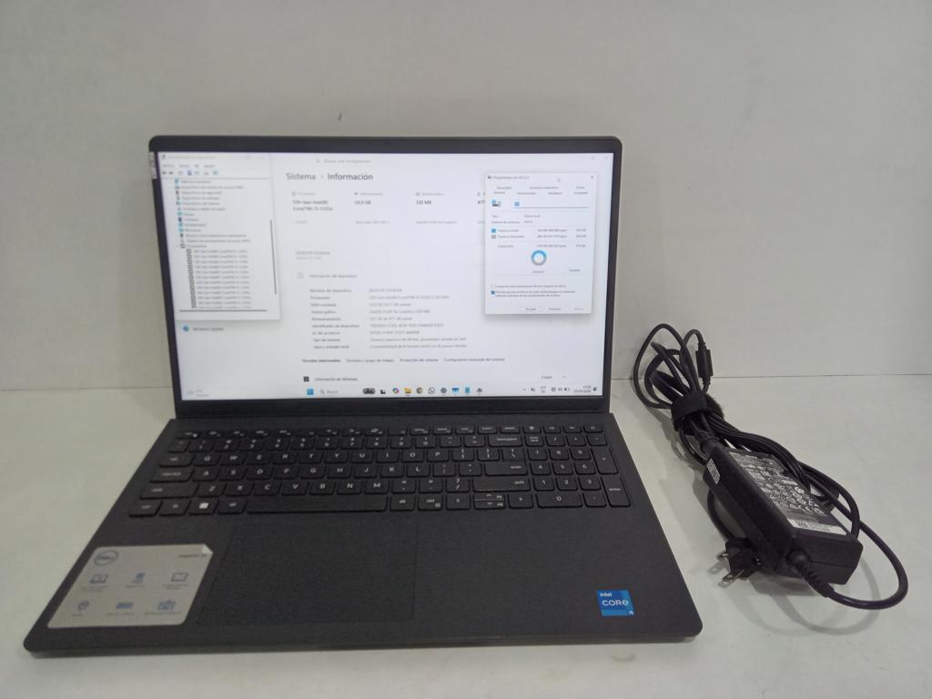 Notebook Marca Dell Inspiron 15 3520 Modelo P112f Procesador Intel Core I5 Memoria Ram 24 Gb Disco Duro 500 Gb Generacion 12 Acc C/Teclado Numerico