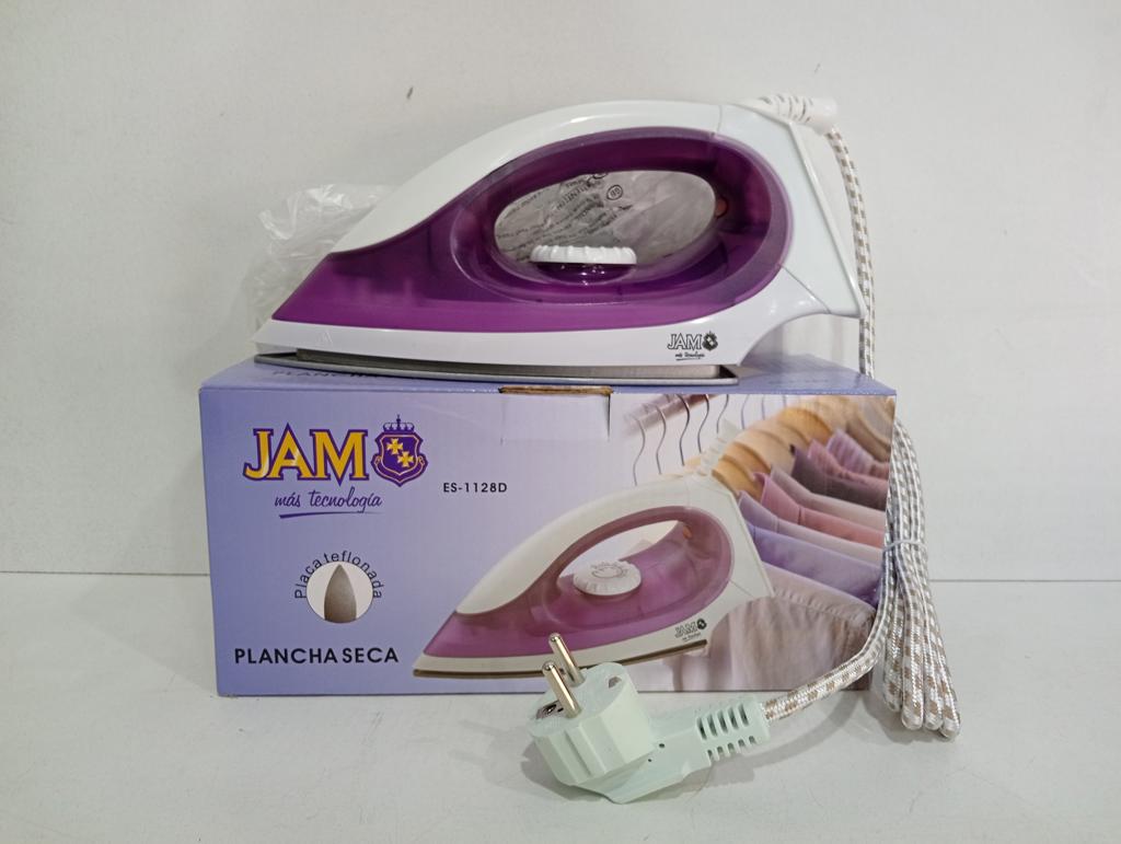 Plancha Electrica Marca Jam Modelo Es-1128d Nuevo Sin Uso Acc No Tiene