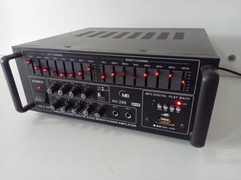 Amplificador De Sonido P/ Discoteca Marca Mb Modelo Av-288 Usado En Buen Estado Acc: No Tiene