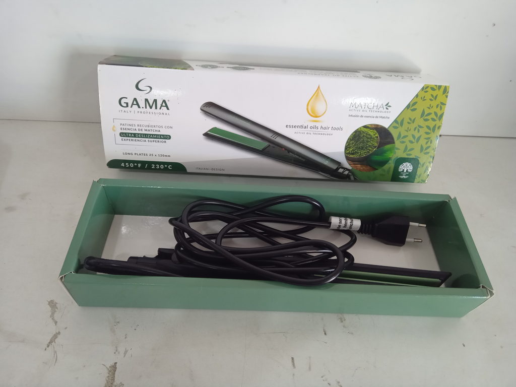 Planchita Para Cabello Marca Gama Modelo Elegance Matcha Usado En Buen Estado Acc No Tiene