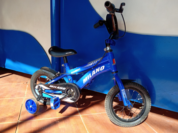 Bicicleta Marca Milano Aro 16 Modelo Bambino Usado En Buen Estado Acc Freno Delantero Y TraseroGuarda BarroProtector De Cadena