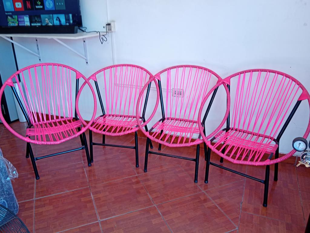 Foto 2 de Juego De Sillones Usado En Buen Estado Acc 4 Sillones