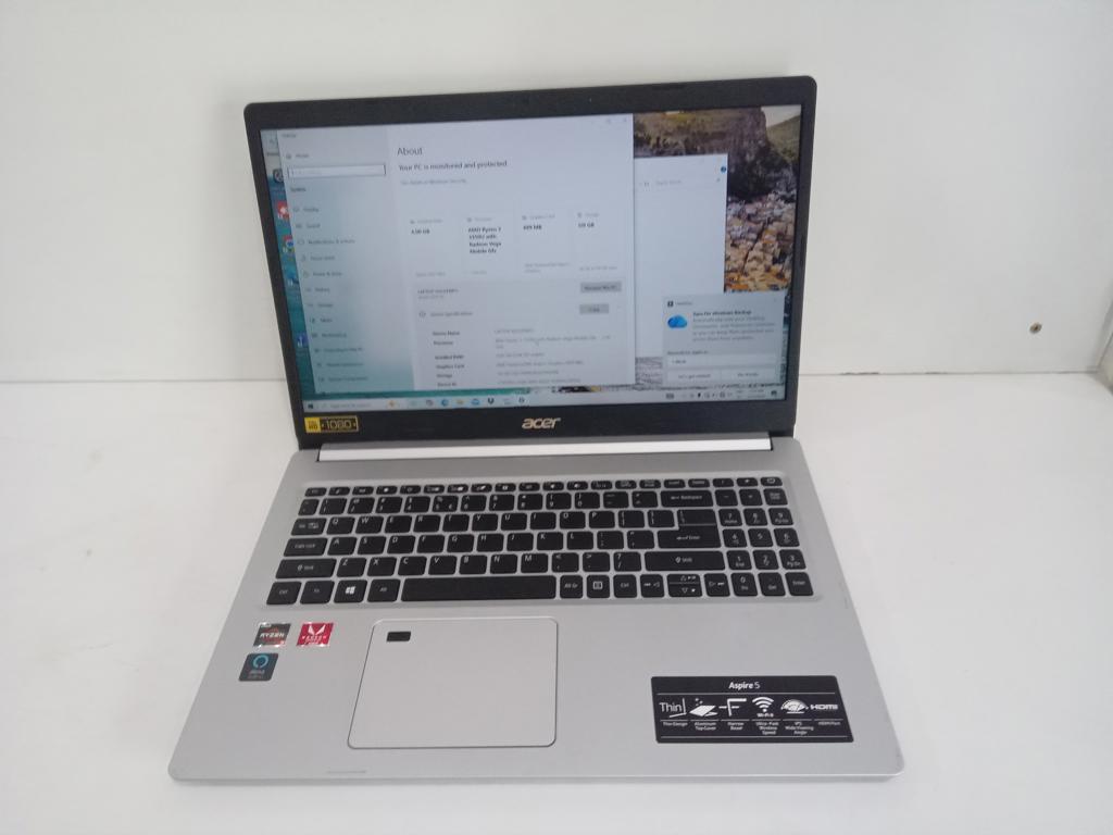 Notebook Marca Acer Modelo A515-46 Procesador Ryzen 3 Memoria Ram 4 Gb Disco Duro 118 Gb Generacion No Tiene Acc Teclado NumericoEstuche Havic Negro
