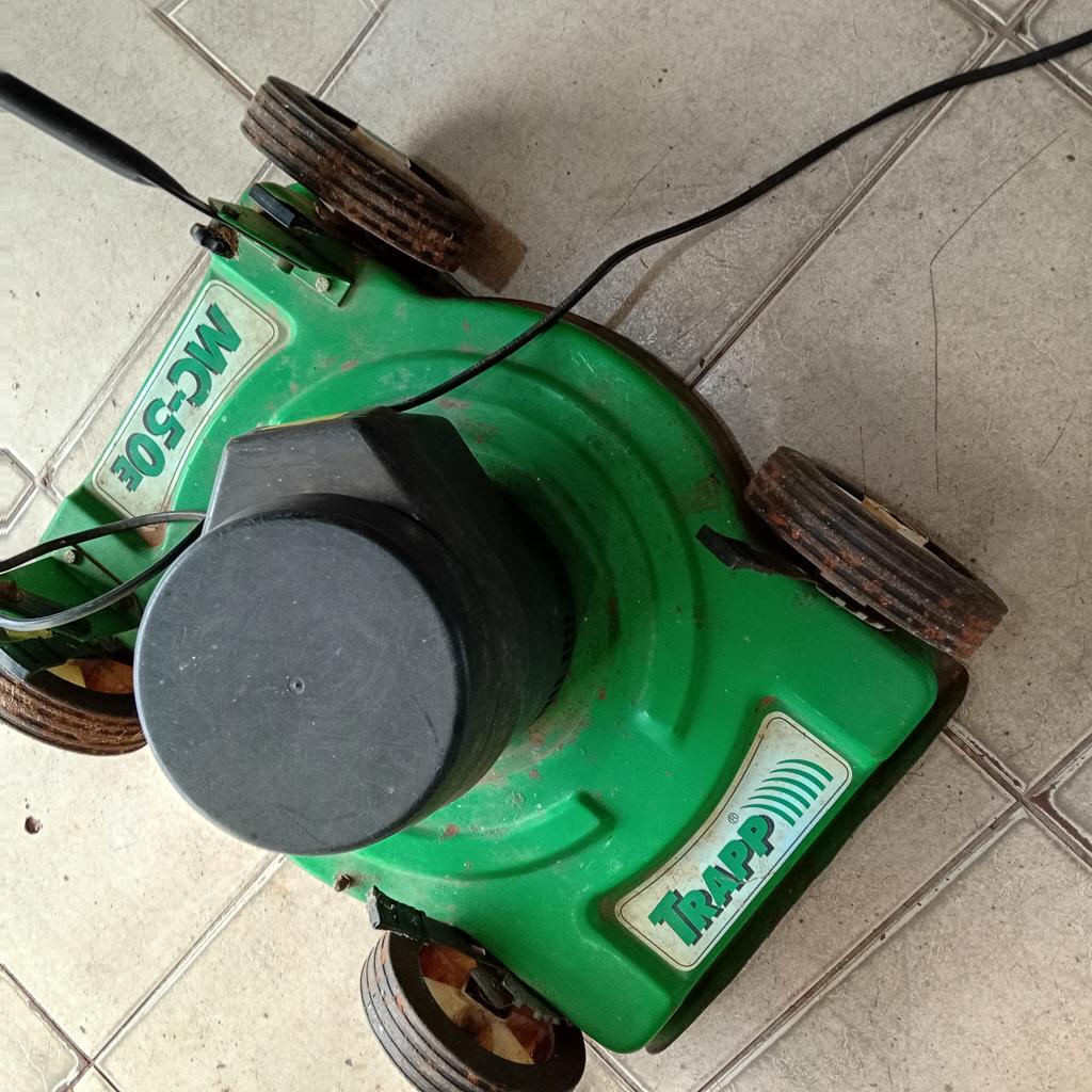 Cortadora De Cesped Marca Trapp Modelo Mc-50e Usado En Buen Estado Acc Cab. Cte. Cambiado