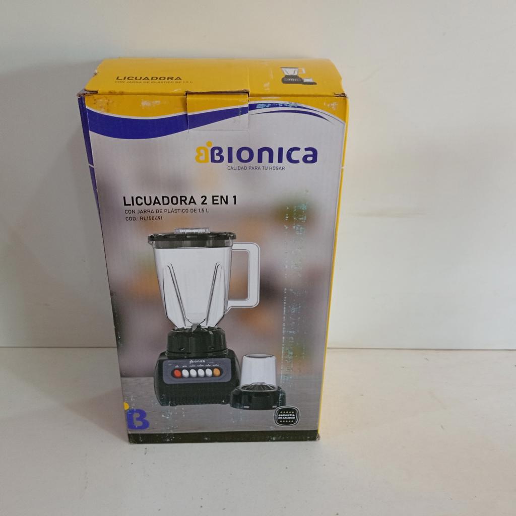 Licuadora Marca Bionica Modelo Rl150491 Velocidades Nuevo Sin Uso Acc Caja