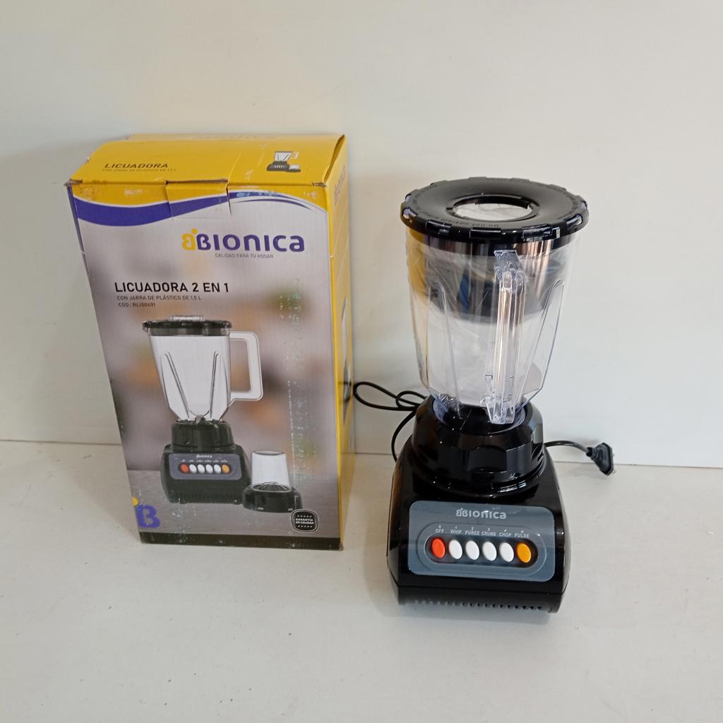Licuadora Marca Bionica Modelo Rl150491 Velocidades Nuevo Sin Uso Acc Caja