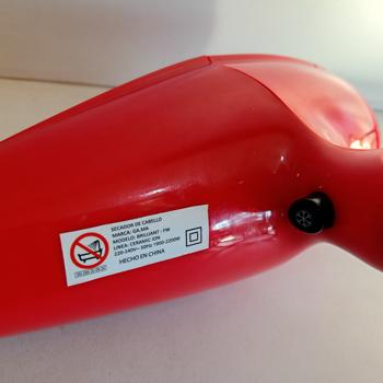 Secador De Pelo Marca Gamma Modelo Brilliant-Fw Usado En Buen Estado Acc 1 Pico