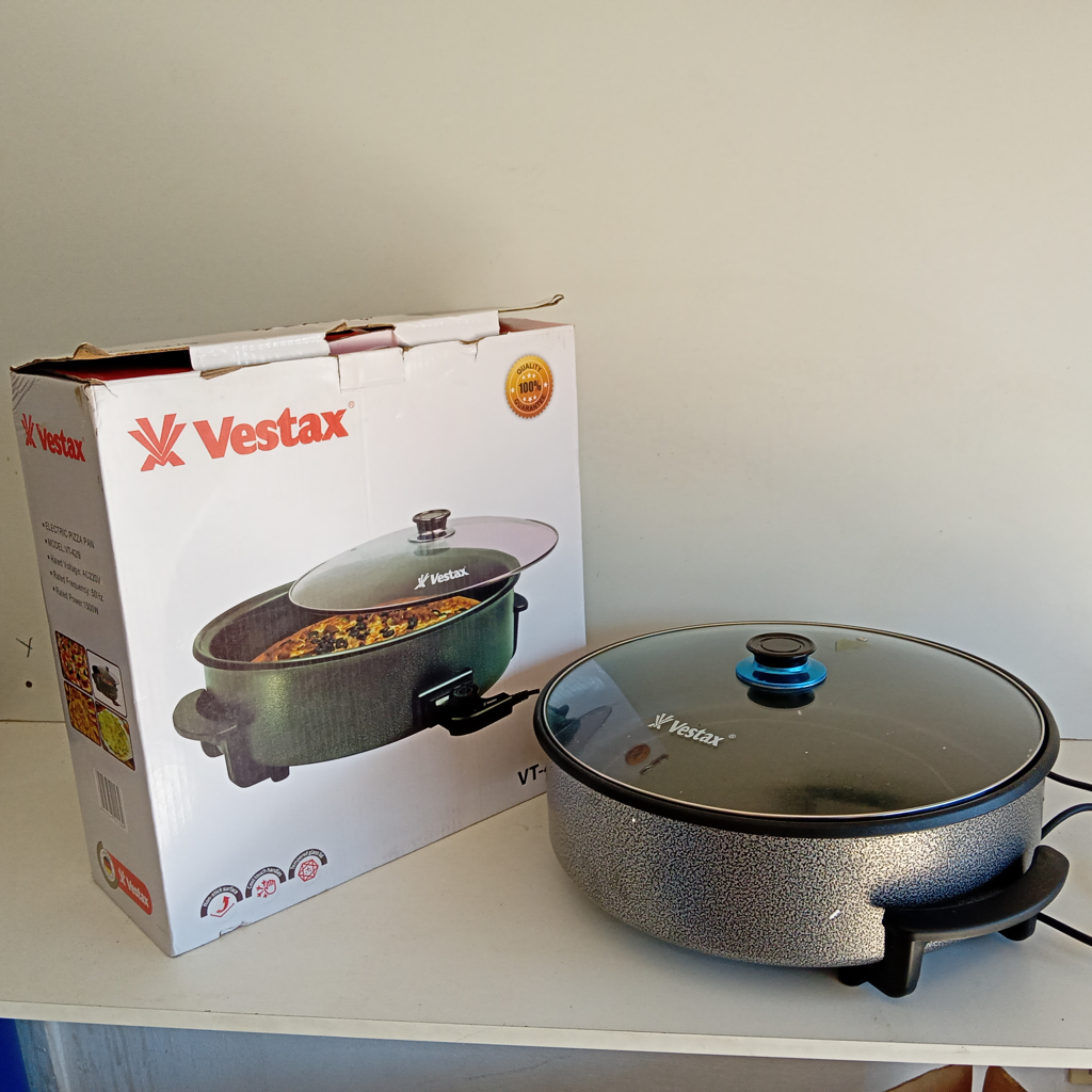 Pizzera Marca Vestax Modelo Vt-42/9 Usado En Buen Estado Acc Tapa De Vidrio