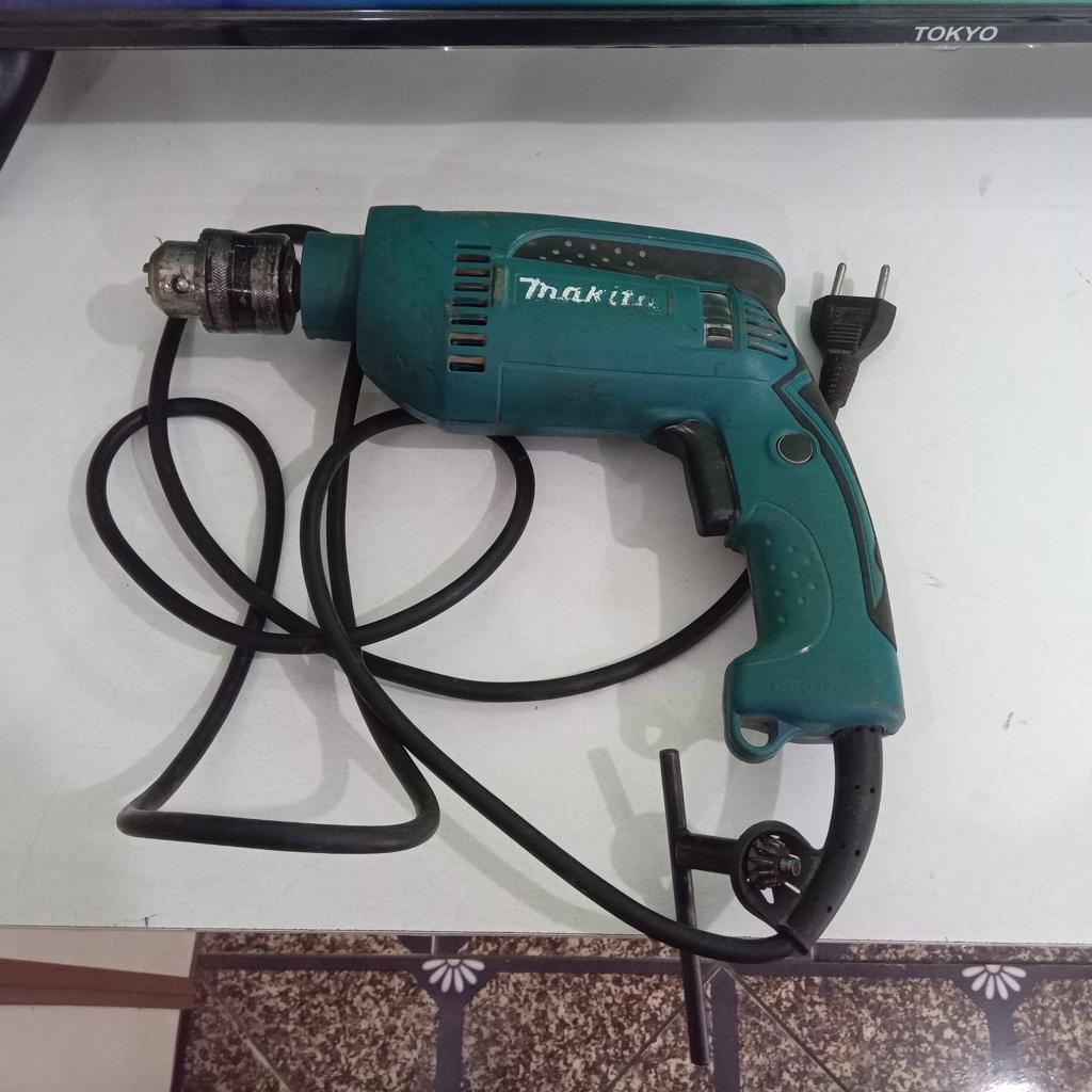 Taladro Marca Makita Modelo Hp1640 Usado En Buen Estado Acc Llave Mandril