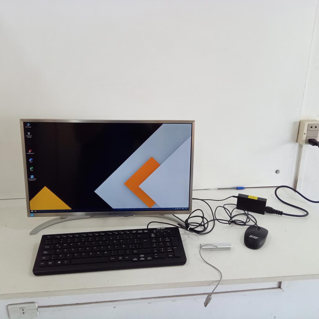 Computadoras De Escritorio Marca Acer Modelo Az6l1 Usado En Buen Estado Procesador Intel Celeron Memoria Ram 4 Gb Disco Duro 585 Gb Acc 1 MauseTecladoCamaritaCable Power Con Trasnformador.