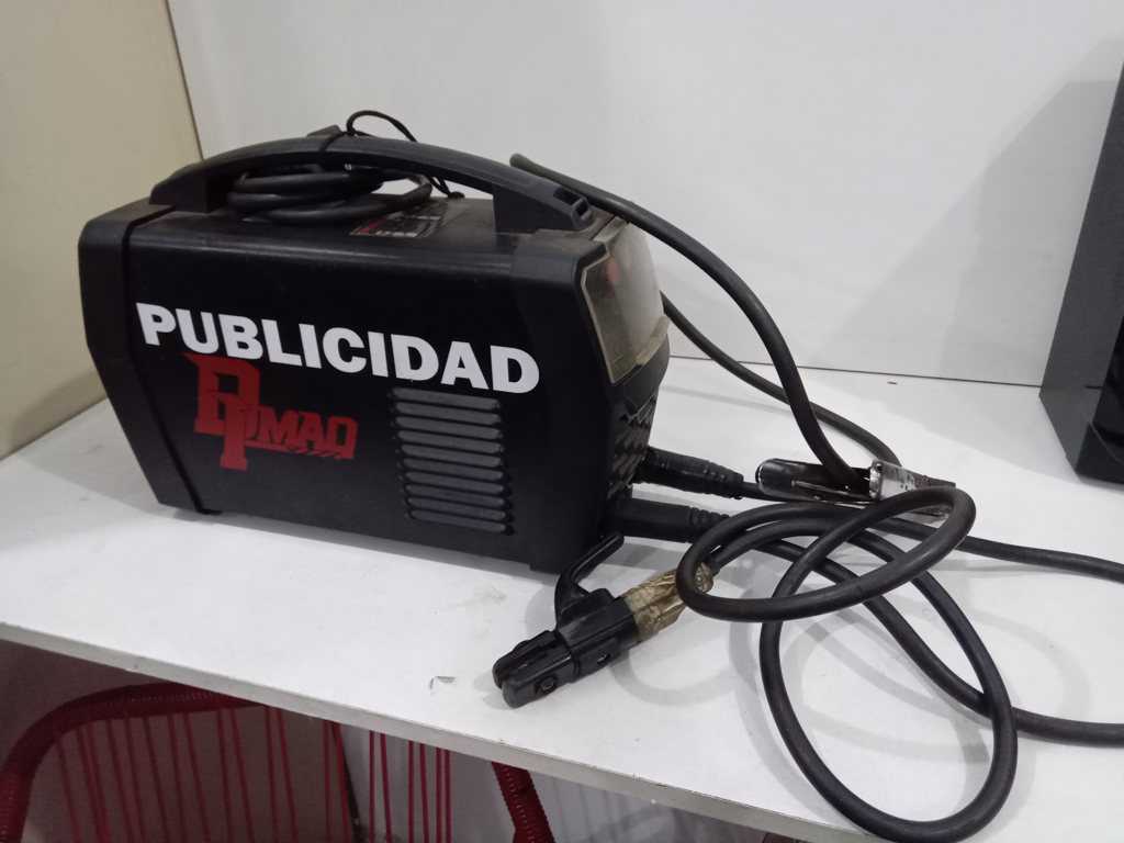 Soldador Marca Dimaq Modelo Mma-300 Usado En Buen Estado Acc Pinza Positivo Y Negativo