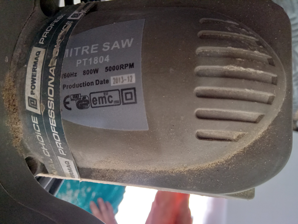 Foto 3 de Policorte Marca Powermaq Modelo Pt1804 Usado En Buen Estado Acc DiscoProtector