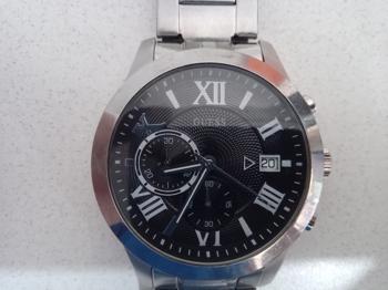 Reloj Para Caballero Marca Guess Modelo Guess? Usado En Buen Estado Acc Malla De Metal
