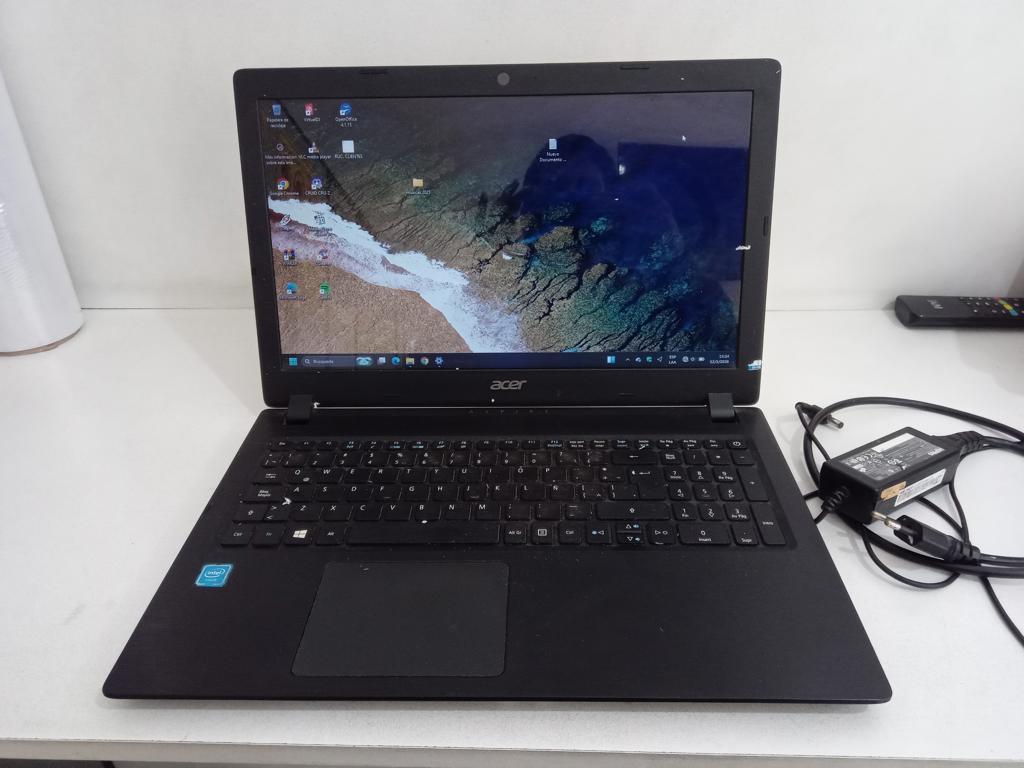 Notebook Marca Acer Modelo Aspire 3 Procesador Celeren N3350 Memoria Ram 4 Gb Disco Duro 480 Gb Generacion 3 Acc Puerto Usb Hdmi