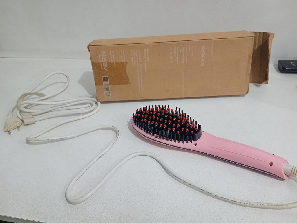 Planchita Para Cabello Marca Nasv Modelo Nasv-100 Usado En Buen Estado Acc CajaCable Cte