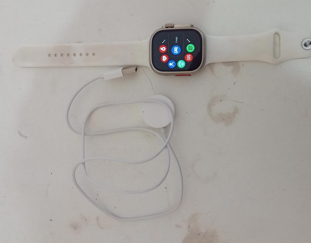 Reloj Para Caballero Marca Luo Modelo W8 Ultra 49mm Acc Cargador