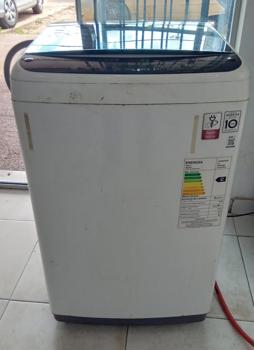 Lavarropas Cap 9 Kg. Marca Lg Modelo Turbo Drum Usado En Buen Estado Acc Con Manguera De Descarga