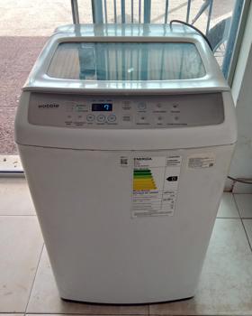 Lavarropas Cap 8 Kg. Marca Samsung Modelo Wa80h4200sw Usado En Buen Estado Acc Con Manguera De Carga Y Descarga